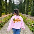 Oktoberfest German Beer Festival October Women's Sweatshirt Back Print Light Pink