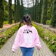 Yes I Really Do Need All These Boston Terriers Women's Sweatshirt Back Print Light Pink