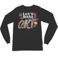 Lets Make Art Colerful Artists Painter Art Teacher Men Women Girls Kids Unisex Long Sleeve T-Shirt, trending gift