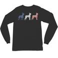Boston Terrier 4th Of July Dog Patriotic USA Flag Man Woman Unisex Long Sleeve T-Shirt, trending gift