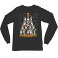 Boston Terrier Dog Christmas Tree Santa Hat Xmas Pajama Men Women Kids Unisex Long Sleeve T-Shirt, trending gift