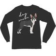 Boston Terrier Dog Mom Woman Women Unisex Long Sleeve T-Shirt, trending gift