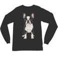 Boston Terrier Dog Motif Pet Art Boston Terrier For Men Women Kids Unisex Long Sleeve T-Shirt, trending gift