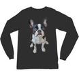 Boston Terrier Dog Motif Pet Art Boston Terrier Men Women Kids Unisex Long Sleeve T-Shirt, trending gift