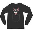 Boston Terrier Dog In The Pocket Boston Terrier For Men Women Girls Kids Unisex Long Sleeve T-Shirt, trending gift