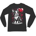 Boston Terrier Dog Valentine's Day Dog Owner Unisex Long Sleeve T-Shirt, trending gift