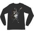 Boston Terrier Guitar Unisex Long Sleeve T-Shirt, trending gift