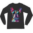 Boston Terrier Lovers Pop Art Boston Terrier Unisex Long Sleeve T-Shirt, trending gift