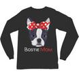 Boston Terrier Mom Bostie Women Girls Unisex Long Sleeve T-Shirt, trending gift