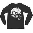 Boston Terrier And Moon Halloween Costume Dog Lover Unisex Long Sleeve T-Shirt, trending gift