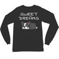Boston Terrier Puppy Sweet Dreams Pajama For Bedtime Tank Top Unisex Long Sleeve T-Shirt, trending gift