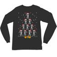 Boston Terrier Santa Hat Xmas Light Men Women Christmas Tree Unisex Long Sleeve T-Shirt, trending gift