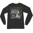Boston Terrier Selfie With Ghosts Halloween Dog Lover Unisex Long Sleeve T-Shirt, trending gift