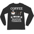 Boston Terrier Shirt Coffee And Boston Terrier Cute Dog For Men Women Girls Kids Unisex Long Sleeve T-Shirt, trending gift