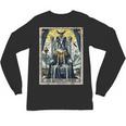 Boston Terrier Tarot Card Dog Unisex Long Sleeve T-Shirt, trending gift