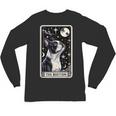 Boston Terrier Tarot Card Star With The Moon Men Women Kids Unisex Long Sleeve T-Shirt, trending gift