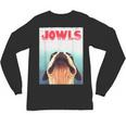 Boston Terriers Jowls Dog Mom Dog Dad Unisex Long Sleeve T-Shirt, trending gift