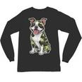 Camo Boston Terrier Pet Owner Camouflage Dog Lover Unisex Long Sleeve T-Shirt, trending gift