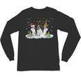 Christmas Boston Terrier Santa Dog Lover Unisex Long Sleeve T-Shirt, trending gift