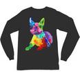 Dog Lover Boston Terrier Dog Colorful Boston Terrier Men Women Kids Unisex Long Sleeve T-Shirt, trending gift