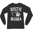 Fun Bostie Mama Dog Lover Apparel Boston Terrier Mom Unisex Long Sleeve T-Shirt, trending gift