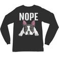 Nope Boston Terrier Puppy Dog Bostie Lover Men Women Girls Kids Unisex Long Sleeve T-Shirt, trending gift
