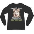 Siberian Husky Professional Human Trainer Unisex Long Sleeve T-Shirt, trending gift