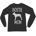 Vintage Boston Terrier Mom Dog Owner Bostie Mother Unisex Long Sleeve T-Shirt, trending gift