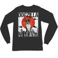 Vintage Japanese Dogzilla Boston Terrier Unisex Long Sleeve T-Shirt, trending gift