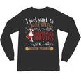 Watch Christmas Movies With My Boston Terrier Bostie Unisex Long Sleeve T-Shirt, trending gift