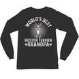 World's Best Boston Terrier Grandpa Dog Grandfather For Men Women Girls Kids Unisex Long Sleeve T-Shirt, trending gift