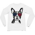 Boston Terrier Dog 4th July America USA Flag Men Women Kids Unisex Long Sleeve T-Shirt, trending gift