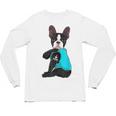 Boston Terrier I Love Mom Apparel Unisex Long Sleeve T-Shirt, trending gift