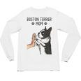 Boston Terrier Mom Dogs Mum Woman Unisex Long Sleeve T-Shirt, trending gift