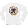 Boston Terrier Mom Floral Bostie Dog Lover Flowers Cute Unisex Long Sleeve T-Shirt, trending gift