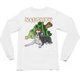 Boston Terrier Santa Claus Hat Merry Christmas Dog X-Mas Unisex Long Sleeve T-Shirt, trending gift