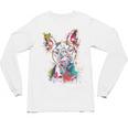 Boston Terrier Splash Unisex Long Sleeve T-Shirt, trending gift