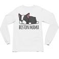 Cute Boston Terrier Boston Mama Unisex Long Sleeve T-Shirt, trending gift