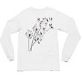 Dandelion Boston Terrier Flower Floral Bostie Tree Unisex Long Sleeve T-Shirt, trending gift