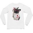 Girls I Heart Mom Love Mama Boston Terrier Dog Lover Unisex Long Sleeve T-Shirt, trending gift