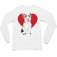 Valentine's Day Boston Terrier Lover Unisex Long Sleeve T-Shirt, trending gift