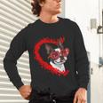 Boston Terrier Dog Mom Dad Valentine’s Day Pet Lover For Men Women Kids Unisex Long Sleeve T-Shirt, gift for family, gift for coworker