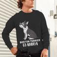 Boston Terrier Dog Owner Grandma Unisex Long Sleeve T-Shirt, gift for family, gift for coworker