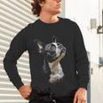 Boston Terrier Dog Graphic Pet Art Boston Terrier For Men Women Kids Unisex Long Sleeve T-Shirt, gift for family, gift for coworker