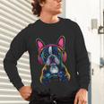 Boston Terrier Lovers Gaming Headphones Boston Terrier Unisex Long Sleeve T-Shirt, gift for family, gift for coworker