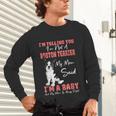 Boston Terrier Mom American Gentleman Dog Lover Mother's Day Unisex Long Sleeve T-Shirt, gift for family, gift for coworker