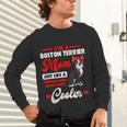 Boston Terrier Mom American Gentleman Dog Mother's Day Unisex Long Sleeve T-Shirt, gift for family, gift for coworker