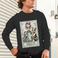 The Boston Terrier Mom Skeleton Spooky Season Halloween Unisex Long Sleeve T-Shirt, gift for family, gift for coworker