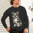 Camo Boston Terrier Pet Owner Camouflage Dog Lover Unisex Long Sleeve T-Shirt, gift for family, gift for coworker