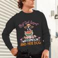 This Girl Loves Watermelon And Her Boston Terrier Dog Mother Unisex Long Sleeve T-Shirt, gift for family, gift for coworker